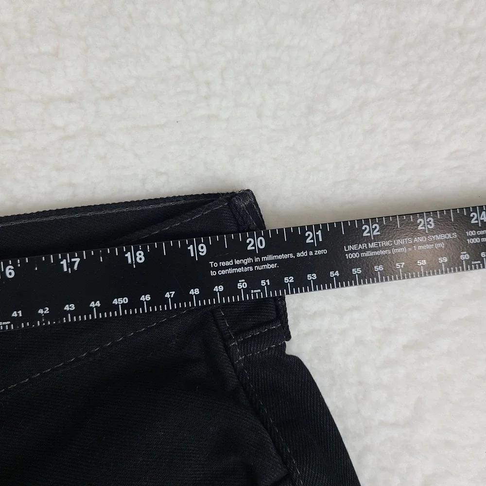 Levi's 550 Jeans Mens 40x34 Black Wash Relaxed Fit Straight Leg Cotton Denim